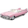 Maisto 1959 Cadillac Eldorado Biarritz, růžová, 1:18