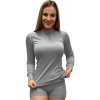 SPORT NANO tričko dlhý rukáv .dámske .XS .šedá
