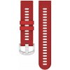 Silikónový remienok Ricardo 18mm (pro Garmin Venu 2S, Vívoactive 4S, Forerunner 265S, Venu 3S aj.), červený, Quick Release