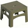 Kempingový skladací stolík - military zelená (ZDLS)