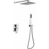 BESCO Podomietkový sprchový set MODERN/VARIUM I Chróm BABPMVICH