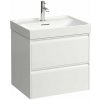 Laufen Meda skrinka 58.4x44.8x51.5 cm závesná kúpeľňová skrinka pod umývadlo biela H4215720112601