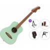 Fender California Standard Redondo Mini Premium SET Surf Green Akustická gitara