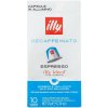 Illy decaffinato bezkofeínová 100% arabica kompatibilné kapsule s nespresso 10 ks