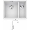 Blanco SUBLINE 340/160 U biela 523552 + Blanco MILI biela 523107