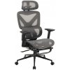 Kancelárska stolička Reston, čierna/sivá