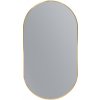 Erga Oval, oválne zrkadlo 55x100cm, zlatý rám, ERG-V01-OVAL-5510-GD
