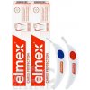 ELMEX CARIES PROTECTION ZUBNA PASTA DUOPACK 2x75 ml + 2 medzizubné kefky zadarmo, 1x1 set