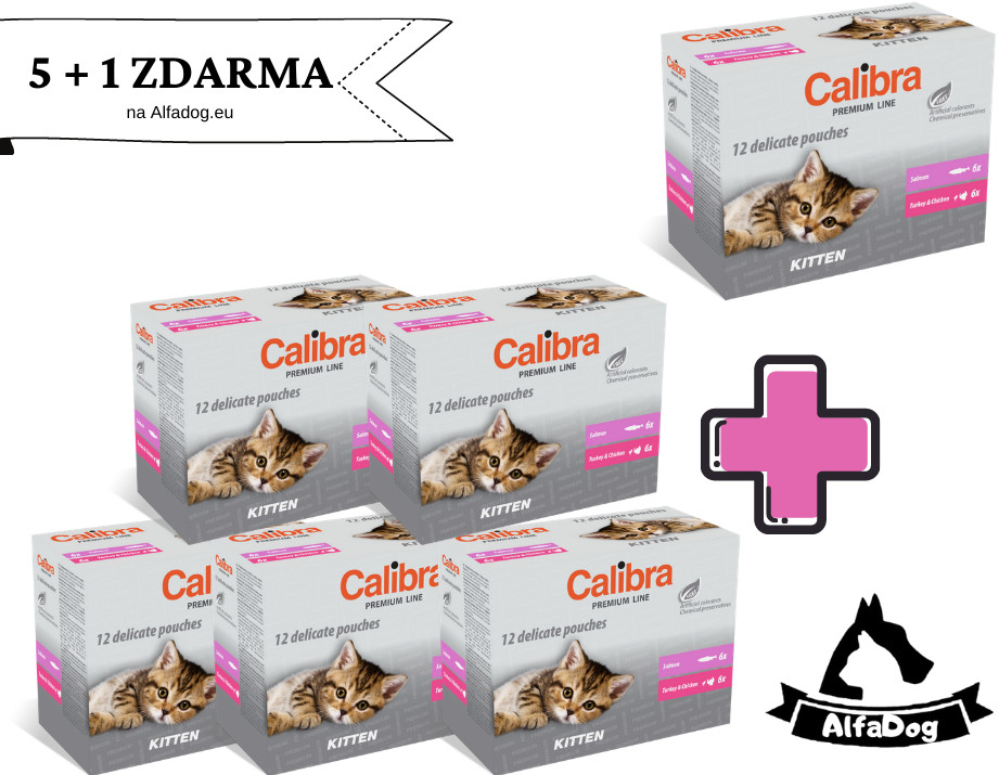 Calibra Cat Premium Line Kitten 12 x 100 g