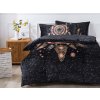 XPOSE® Mikroplyšové obliečky LAPAČ SNOV Exclusive - čierne 140x200 cm, 70x90 cm, Mikroplyš + Predĺžená možnosť vrátenia tovaru do 50 dní
