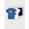 Set - tričko s potlačou a kraťasy Mayoral - 2503602079-ihneď