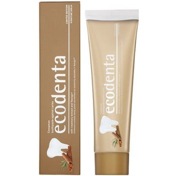 Ecodenta zubná pasta s vôňou škorice proti zubnému kazu 100 ml