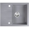 FDesign Carioca granitový drez 58x48 cm sivá/grafitová/ónyxová FD9-12-4858-44