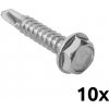 EKOfence Skrutka TEX 6HH 6,3x25 DIN7504K A2 nerez 10ks/bal. 14036