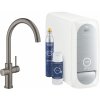 Grohe Blue kuchynská batéria s filtrom stojánková Brushed Hard Graphite 31455AL1