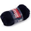 Bavlnená pletacia priadza Twister Ibiza 50 g - 1 ks 11 (59) modrá tmavá