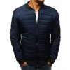 Pánska bunda prešívaná bomber jacket tmavomodrá Dstreet TX2205 Farba: Modrá, Veľkosť: XXL