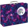 Oxybag Kufrík na výtvarnú hranatý A4 OXY GO Unicorn