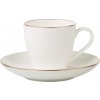 Villeroy & Boch Espresso šálka 0,10 l s podšálkou Anmut Gold