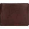 Pánska kožená peňaženka Lagen W-8053 Tmavo hnedá