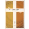 KJV, Amplified, Parallel Bible, Large Print, Hardcover, Red Letter (Zondervan)(Pevná)