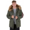 Alpha Industries Polar Jacket pánska zimná bunda dark green Farba: zelená, Veľkosť: XXL