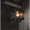 Industriálny luster Bohemia-Design D129 E27 40 W čierny
