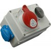 CB Elektro Rozvodnica 16A/400V/5P+1x250V vyp. neistená IP44 - VZS 165 (SEZ DK)