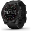 Garmin fenix 7X Sapphire Solar, Black DLC Titanium, Black Band 010-02541-23