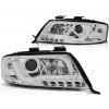 Tuning Tec Přední světla,AUDI A6 06.01-05.04 LED TUBE LIGHTS chromové