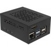 Geekworm - X1300-C1 Kovové puzdro pre Raspberry Pi 5 X1300