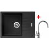Akčný set Sinks PERFECTO 650 Metalblack + batéria VITALIA