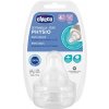 Chicco cumlík na fľašu Perfect 5/Well Being fyziologický rýchly prietok 2 ks V001517
