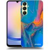 Picasee silikónový čierny obal pre Samsung Galaxy A25 A256B 5G - Rainbow