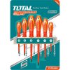 TOTAL Skrutkovače, sada 6 ks, 1000 V, VDE, industrial, (-) 3 ks, PH 3 ks, CrV THTIS566