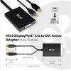 Club3D Adaptér aktívny mini DisplayPort 1.aktívny adaptér DVI-D 2 na Dual Link, 4k30Hz, 60cm CAC-1130