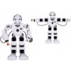 JOKO Interaktívny RC robot 40cm na diaľkové ovládanie chodí strieľa šípy tancuje biely