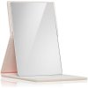 Notino Mirrors Compact Mirror kozmetické zrkadielko Leatherette Beige 1 ks
