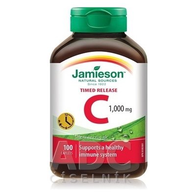 JAMIESON VITAMÍN C 1000 mg tbl s postupným uvoľňovaním 100 ks