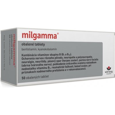 Milgamma tbl.obd.50 x 50 mg/250µg