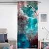 Matějovský Dekoračný záves Hlbina, 100% BAVLNA, s kruhmi 140x260cm