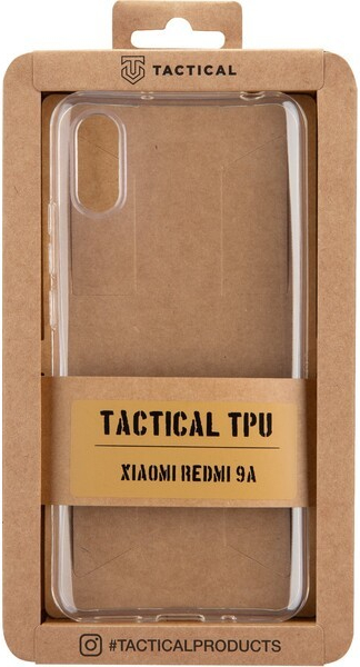 Púzdro Tactical TPU Xiaomi Redmi 9A číry