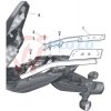 SHAD Nosič vrchného kufra YAMAHA XJ6 2009-2015 Y0XJ69ST