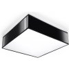 Sollux | Stropné svietidlo HORUS 35 2xE27/60W/230V čierna | SLX0098