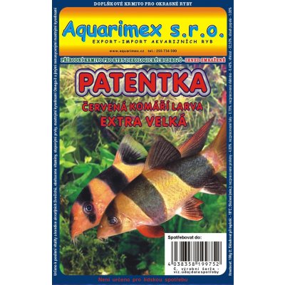 Aquarimex Patentka XL mrazené 100 g