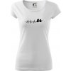 EKG hasiči - Dámske tričko Pure - XL ( Biela )