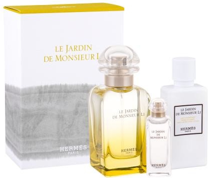 Hermes Le Jardin de Monsieur Li darčekový set toaletná voda 50 ml + telové mlieko 40 ml + toaletná voda 7,5 ml