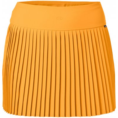 Goldbergh Plissé Skirt papaya