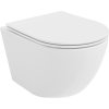Mexen Lena WC misa Rimless s pomaly padajúcim sedátkom, duroplast, biela - 30220400
