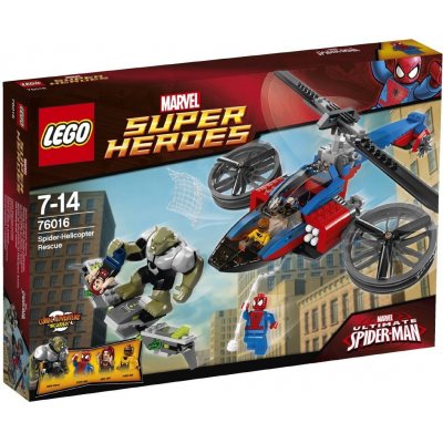 LEGO® Super Heroes 76016 Pavúčí záchranný vrtuľník